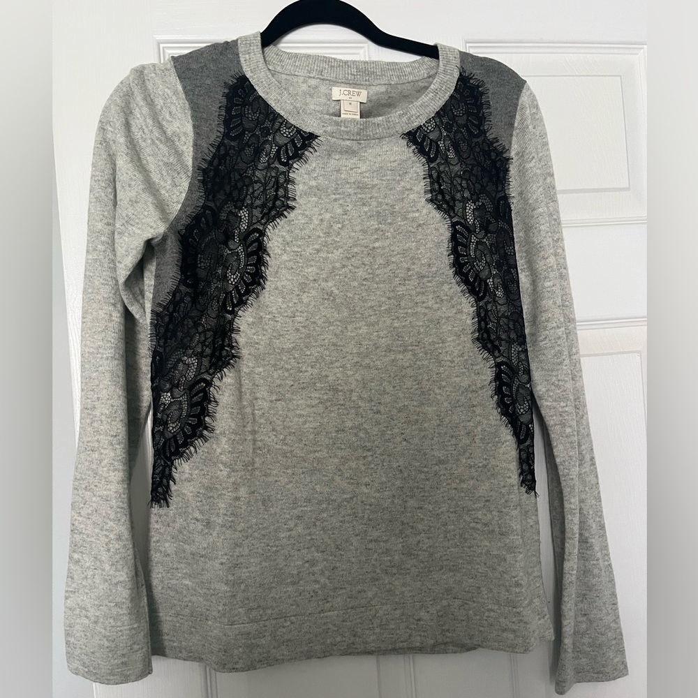 J.Crew Lace Sweater